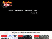 Tablet Screenshot of amsterbike.eu